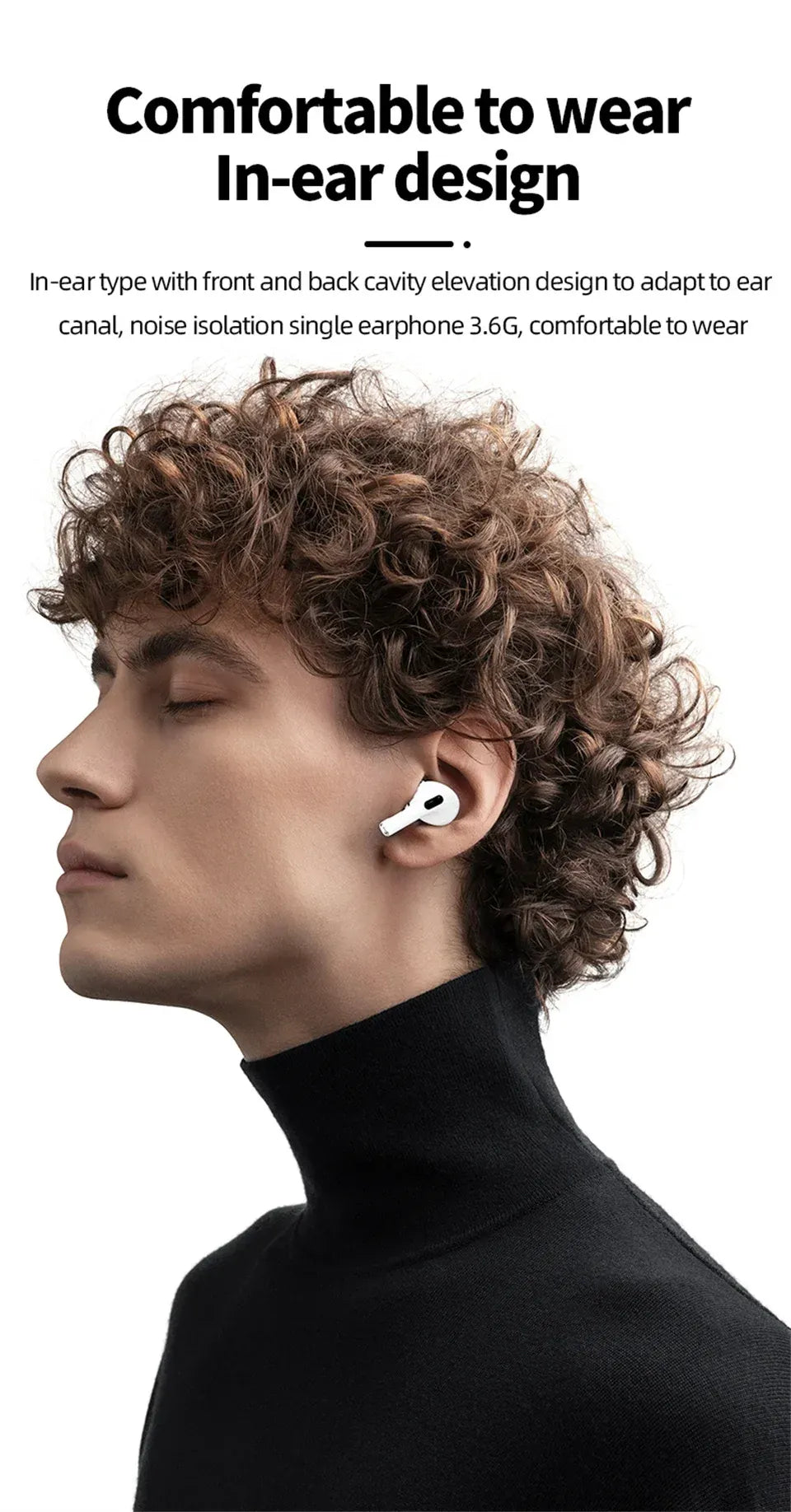 AIRPODS A9 PRO Touch Screen ANC/ENC Noise Reduction, Touch Control Wireless Headset TWS Noise Cancelling Earbud Bluetooth 5.4 Wireless Earbuds